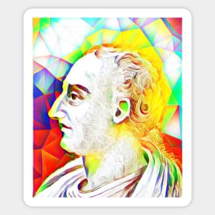 Livy Colourful Portrait | Livy Artwork 11 Sticker